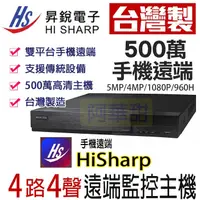 在飛比找蝦皮購物優惠-HS-HQ4311 兩年保固 昇銳 哈伯 HISHARP 監