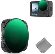 [K&F Concept] Variable ND32-512 Filter Compatible with GoPro Hero 13 Black, Neutral Density Light Reduction Filter for Go Pro 12/11/10/9 Black, Multicoated HD Optical Glass Action Camera Accessories