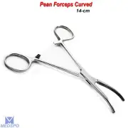 Surgical Pean Forceps Curved Hemostat Piercing Artery Locking Instruments CE
