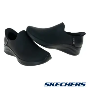 Skechers Slip-Ins 瞬穿科技舒適科技 ULTRA FLEX 3.0 全黑 工作鞋 149593BBK