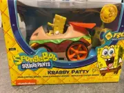 NKOK REMOTE CONTROL KRABBY PATTY VEHICLE WITH SPONGEBOB BRAND NEW!
