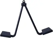Triceps Pull Down Bar, Portable V-Shaped Pull Down Bar, Triceps Push Down Bar, Lower Triceps Link for Machine