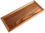 J-Kitchens Wooden Tray, Hospitality, Lacquer, 12.2 x 4.9 x 0.7 inches (31 x 12.5 x 1.8 cm), Current Model