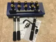 New Tour Lock Combo(SILVER)14-pc Full Set(10-14g,3-Enforcer,1-58g)w/Tools&Manual