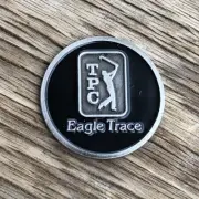 TPC Eagle Trace golf ball marker … Black