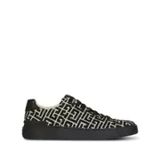 [Balmain] Balmain-Sneakers Nero Bianco-Uomo 44 IT