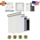 Ivory Cordless Roller Shades - Blackout Blinds with Thermal Insulation for 45...