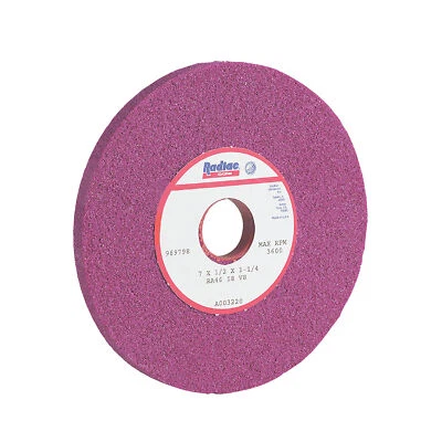RADIAC 34078098 12"" Wheel Diameter, 5"" Hole Size, J Wheel Hardness Surface Gri