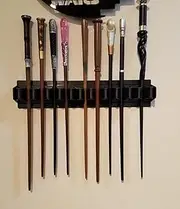 AUXPhome Display Stand/Plastic Bracket Rack Holder Decoration for 10 - Wand Harry Potter Dumbledore Hermoine Wand Collection Weasley Black