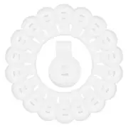 80 Pcs Round Solar Net Clip Canopy Sun Shade Cloth Garden Clips Awning Plastic