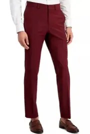 New Mens Hugo Boss Modern Fit Super-flex Stretch Suit Dress Pants 34 x 32