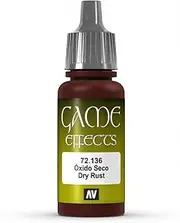 Vallejo Game Colour Effects Dry Rust 17 ml Miniatures