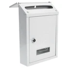 Wall Mount Locking Mailbox Metal Letter Box Vintage Letter Box Wall Mailbox Lock