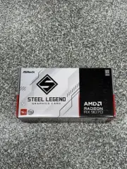 ASRock Steel Legend Radeon RX 9070 OC 16GB Graphics Card White GPU