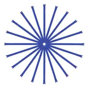 20Pcs 20 Inch #3 Nylon Coil Zippers for Sewing, Supplies Zippers Bulk, Blue