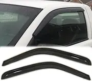 2pcs Original Shatterproof Window Wind Deflectors for Silverado/Sierra,Rain Guards,Window Visors for Cars,Vent Deflector fit for 99-06 Silverado/Sierra 1500/2500/3500/2500 HD Regular 07 Classic 92956