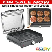 Ninja Smokeless Indoor Grill Griddle Flat Hot Plate Hotplate Heated Benchtop NEW