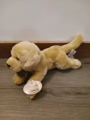 Yomiko Classics Russ Plush Yellow Labrador Puppy Dog 12” Stuffed Animal Toy EUC