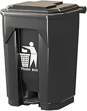 ＫＬＫＣＭＳ Trash Can with Foot Pedal, Versatile Waste Bin Waste Basket, Garbage Bin, for Kitchen Lobby Bathroom Hotel Office, 80L