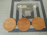 Klein Tools Leather Coasters, Pack of (3) 98028