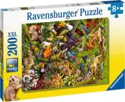 Ravensburger Marvellous Menagerie 200 Piece Jigsaw Puzzle for Children Age 8 Yea