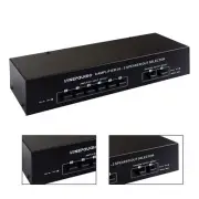 300W 6 Amp in 2 Out Passive Amplifier Selector Speaker Switch lossless B046