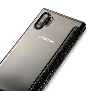 Samsung S10+ S10 S10e S9+ S9 S8+ S8 S7 edge 保護套亮片無磁側翻蓋手機套皮套