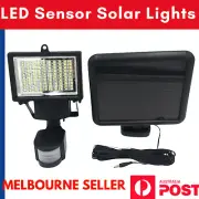 100 LED Solar Sensor Lights Outdoor Motion Detection Light Security Garden Flood