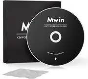 Mwin CD Cleaner Disc for CD/DVD Players – Safe & Effective Laser Lens Cleaning for Car & Home Use