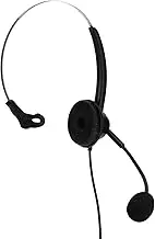 Telephone Headset Professional Noise Canceling Mic for Office Ergonomic Design