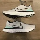 Nike React Infinity Run Flyknit 3 Phantom Black Mint DH5392-004 Mens Size 12.5