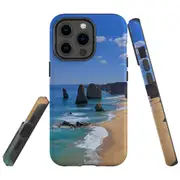 For Apple iPhone 13 Pro Max Case, Armour Back Cover, Famous Rocks