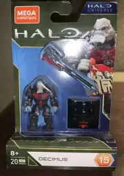 Mega Construx Halo Universe Heroes Series 15 Decimus Mini Figure NIP