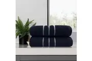 Amor Classic Dobby Stripe Super Soft Premium Cotton Bath Towel 2 PCS