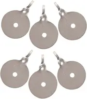 ibasenice Training Target Shooting Train Target Shooting Stencil Game Targets Target Practice Steel Target Stand Target Stencil Markers Sports Training Tool Silver Stainless Steel