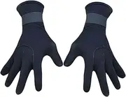 Neoprene Gloves - Neoprene Thermal Gloves for Cold Water Swimming, 3mm Swimming Gloves for Men | Warm Neoprene Gloves for Swimming, Rafting and Kayaking.