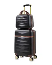 Puiche 2pc Carry-On & Vanity Case Set