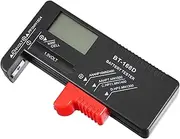 LALAFINA 9V Digital Battery Tester Portable Battery Checker for Button to Use No Batteries Required Compact for Home Use