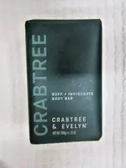 CRABTREE & EVELYN~~BUFF + INVIGORATE~~BODY BAR 7 OZ NIP 126