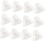 KICHOUSE Rice Dumpling Molds Set 12 Pcs Triangle Molds for Rice Pudding Maker Non-Slip Design Easy to Use