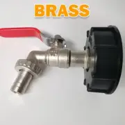 IBC Tank Adapter S60X6 Brass Garden Tap To 1/2" Hose Outlets Fitting Tool AU