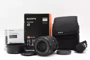 [UNUSED in Box!]New Sony FE 35mm F1.4 GM Camera Lens SEL35F14GM From Japan #A45