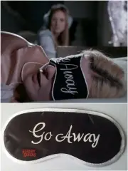 SCREAM QUEENS Official Series Promotional Abigail Breslin GO AWAY Sleep Eye Mask