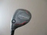 NEW! LH TAYLORMADE STEALTH 2 HD 23* #4 RESCUE HYBRID SPEEDER NX 60 STIFF FLEX