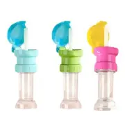2-in-1 Sippy Lid Baby Portable Straw Bottle Cap Self Drink Utensil for Toddlers
