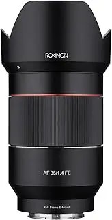 Rokinon AF35mm F1.4 Auto Focus Full Frame Lens for Sony E