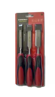 Corebilt Wood Chisels 1" ,1/2" ,3/4" Set Of 3