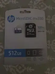 HP mx330 512 GB Class 10/UHS-I (U3) microSDXC