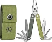 [LEATHERMAN] Bond, 14-in-1 Lightweight Multi-tool for Camping, Hiking & Everyday Carry (EDC), Made in USA, Nylon Sheath Included, Mossy Slate