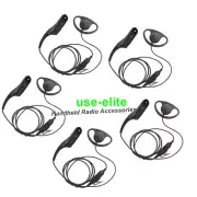 5x D-Style Earpiece Headset For XPR6550 XPR7550 APX4000 APX6000 APX7000 Radio